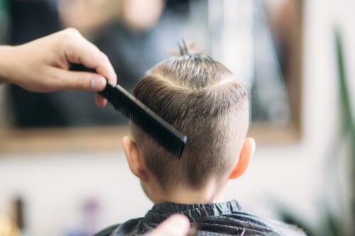 Little boys haircuts at Auburn Hills Hair Mechanix